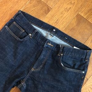 DC blue jeans skinny 36x32